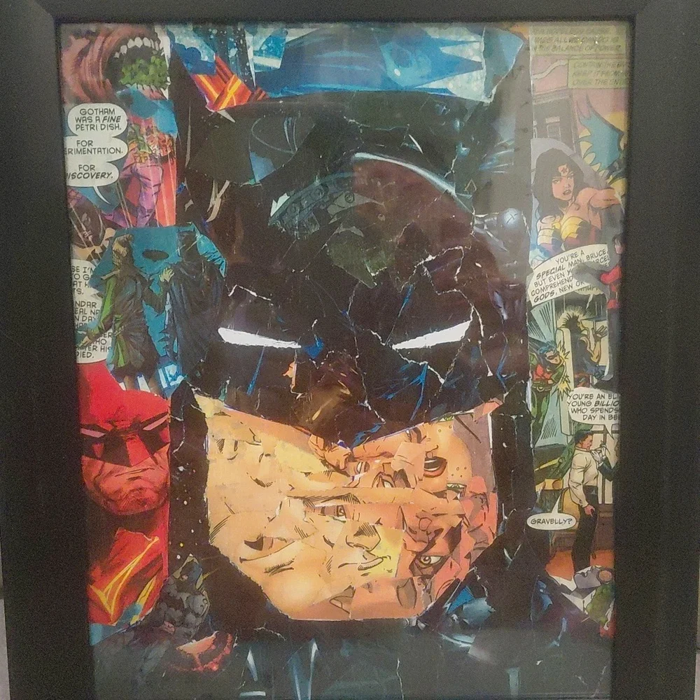 BATMAN COMIC WALL ART